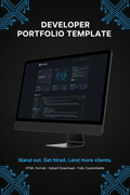 Developer Portfolio Template